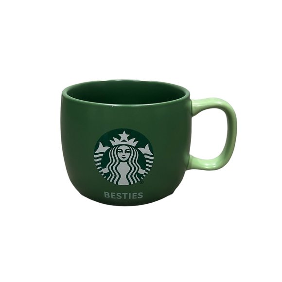 Starbucks Green 2020 Besties 12oz Stoneware Mug - Picture 1 of 4